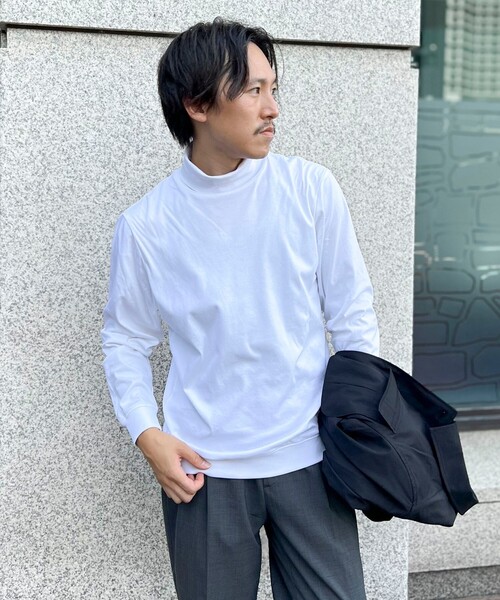 NOLLEY'S tシャツ 「ビジカジ対応」シルケットスムース