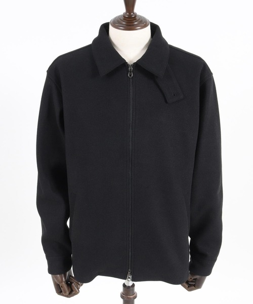 新品 定価7,1万 オフィシンジェネラル ウールメルトン中綿ブルゾン CAMBIO（カンビオ） ブルゾン アウター mj10151- ウールメルトンライク