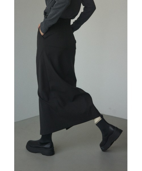BLACK BY MOUSSY スカート basic tight slit skirt(ベーシック
