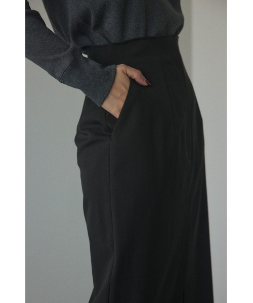 BLACK BY MOUSSY スカート basic tight slit skirt(ベーシック