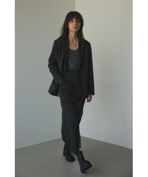 BLACK BY MOUSSY ベーシックタイトスリットスカート BLACK BY MOUSSY スカート basic tight slit skirt(ベーシック