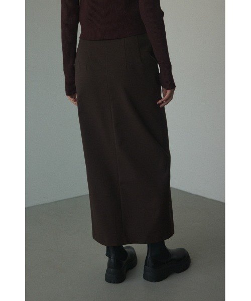BLACK BY MOUSSY スカート basic tight slit skirt(ベーシック