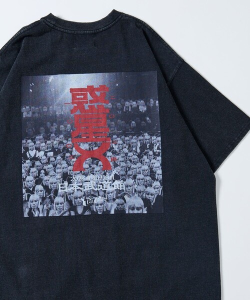 海外限定 PLEASURES ブロウ グラフィック クルーネック Tシャツ FREAK'S STORE tシャツ 別注 惑星X バックプリント クルーネック