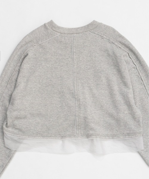 メゾンスペシャル 新品 アウトシームショートスウェット MAISON SPECIAL トレーナー スウェット Outseam Short Length