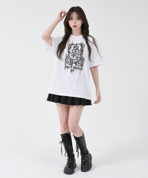 OY（オーワイ） tシャツ 半袖 GLITCHY DOLLY ODOLLY TEE/グリッチ