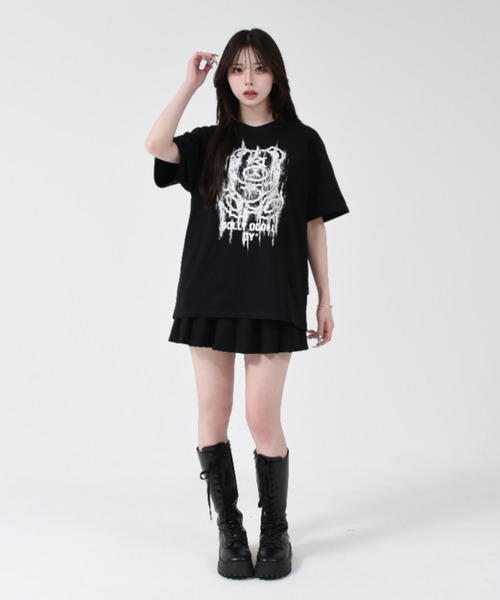 OY tシャツ 「OY/オーワイ」 GLITCHY DOLLY ODOLLY TEE/グリッチ