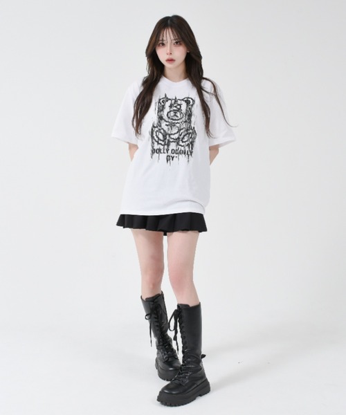 OY（オーワイ） tシャツ 半袖 GLITCHY DOLLY ODOLLY TEE/グリッチ
