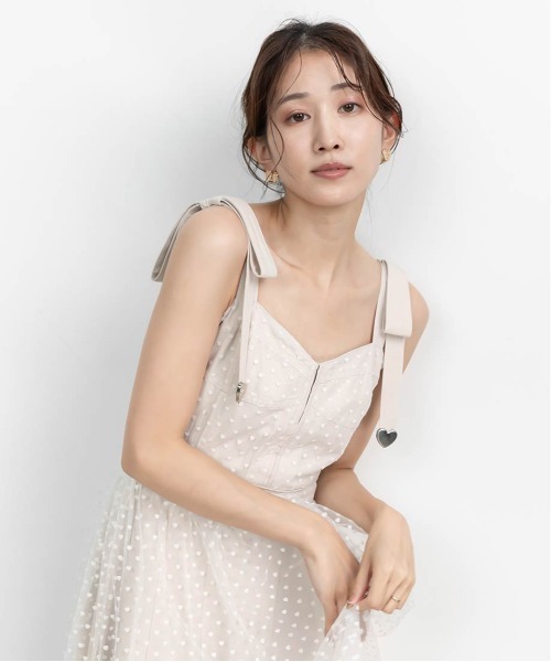 RANDA（ランダ） ワンピース 「HEART COLLECTION」ハートチュール
