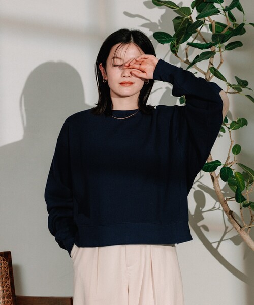 FREAK'S STORE トレーナー スウェット エルボーパッチ