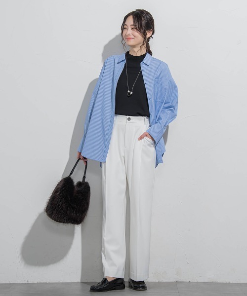 パンツ NOROLL23aw
THICKWALK PANTS LAUTREAMONT パンツ 2WAYツイル配色ボタンパンツ「洗濯機で