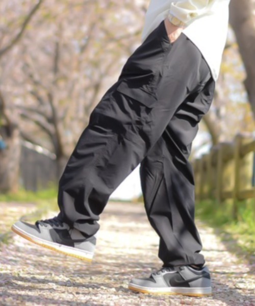 8 カーゴパンツ ポリ撥水ベイカーカーゴパンツ メンズ レディース