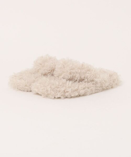 【美品】MICHAEL KORS ファーサンダル MICHAEL KORS サンダル ALANI フォーファー フリップフロップ