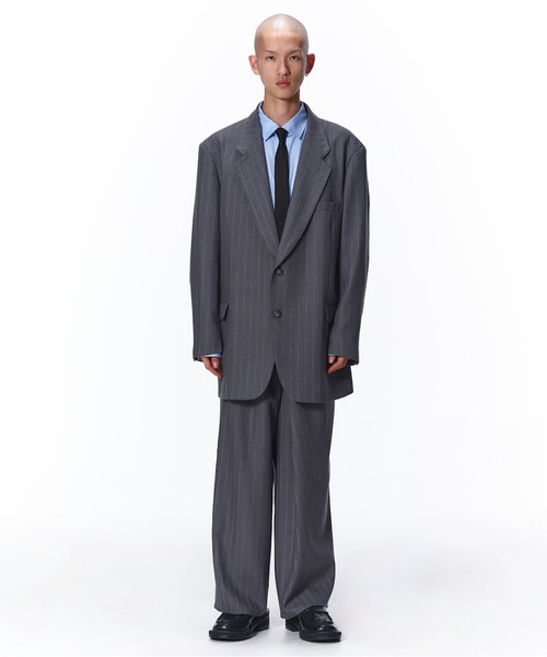 ジャケット テーラードジャケット WOOL TAILORED JACKET メンズ レディースの画像