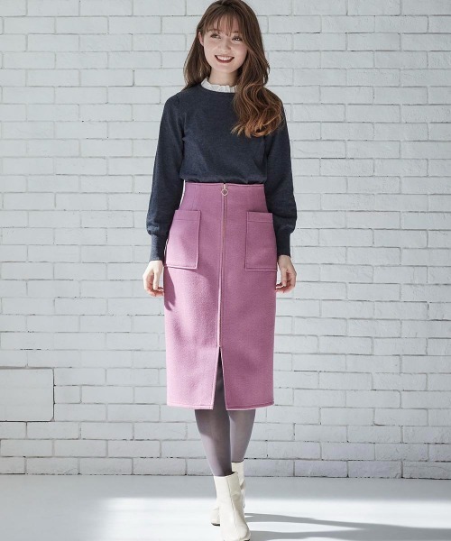 「12Twelve Agenda」 タイトスカート S ブルー レディース_画像2