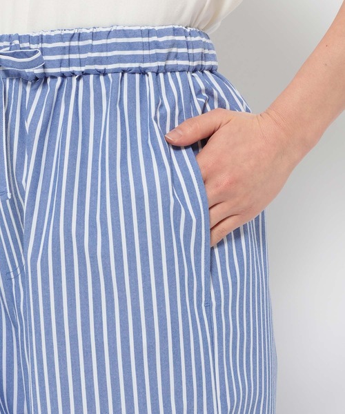 LOWRYS FARM（ローリーズファーム） ワイドパンツ パンツ ストライプ