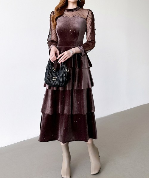 オケージョンワンピース、パーティードレス 楽天市場】結婚式 ドレス パーティードレス オケージョンドレス