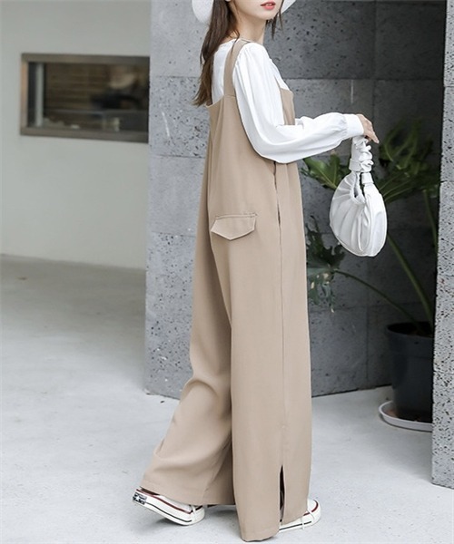 グレー オールインワン FREEサイズ natural couture 「natural couture」 オールインワン FREE