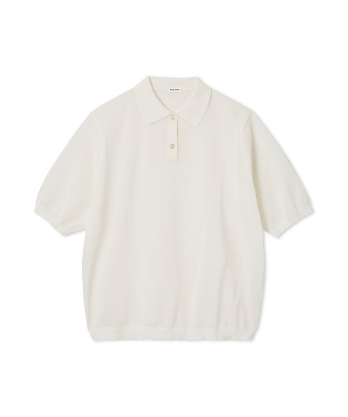 ポロシャツ ポロ 「L」「ギフトにもおすすめ」「ウォッシャブル」セーターマシンポロカットソー レディース FREAK'S STORE ポロシャツ ポロ ウォッシャブル サマー