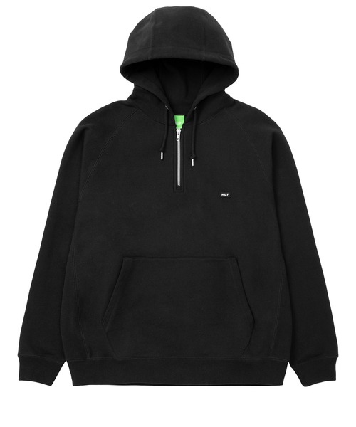 HUF 「HUF」 プルオーバーパーカー LARGE ブラック メンズ