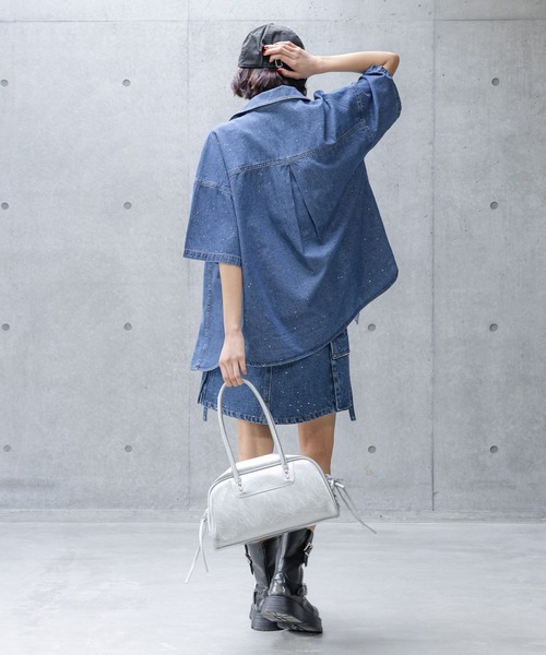 PAGEBOY スカート カーゴデニムミニスカート : ZOZOTOWN Yahoo