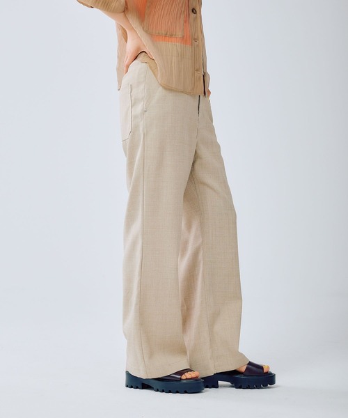 LEPSIM（レプシィム） パンツ セミフレアパンツ 453402 レディース