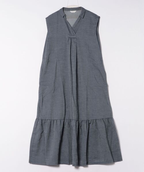 新品 KID BLUE 24LIBERTYプリントフレンチスリーブワンピース M 楽天
