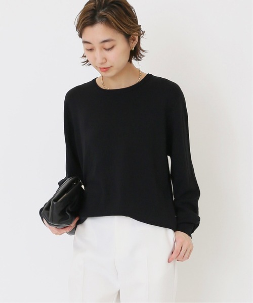 「Deuxieme Classe」 長袖ニット FREE ブラック レディース