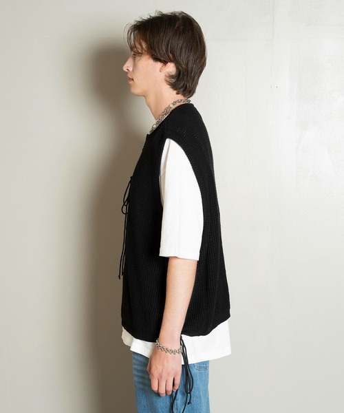 Forte タンクトップ West Side Modern Summer Mesh Vest/ウエスト