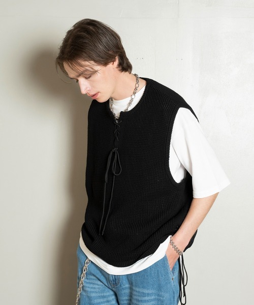Forte タンクトップ West Side Modern Summer Mesh Vest/ウエスト