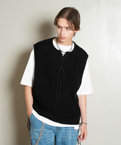 Forte タンクトップ West Side Modern Summer Mesh Vest/ウエスト