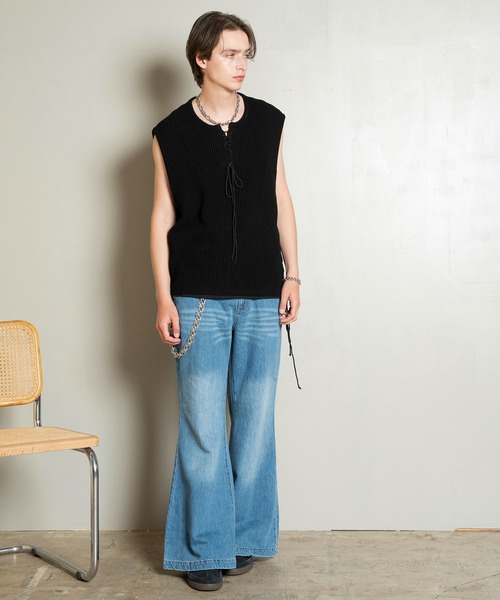Forte タンクトップ West Side Modern Summer Mesh Vest/ウエスト