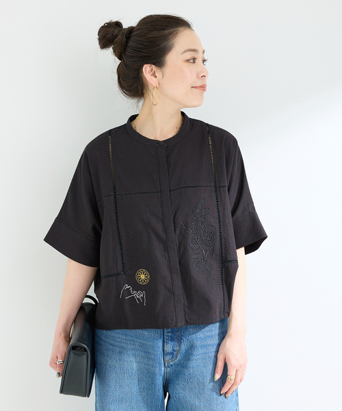 BEAUTY&YOUTH 定価1.4万円　ドルマンサイズ ブラウス　リネン混 ベストセラー 商品ファッション - BEAUTY&YOUTH 定価1.4万円