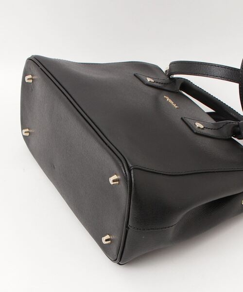 ✨️美品✨️ FURLA ショルダーバッグ 2way ブラック レザー ロゴ 極美品✨フルラ 現行 FLOW ショルダーバッグ 2way レザー ロゴ