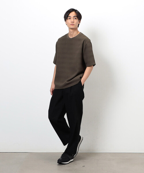COMME CA ISM（コムサイズム） ワイドパンツ スラックス 「スマート