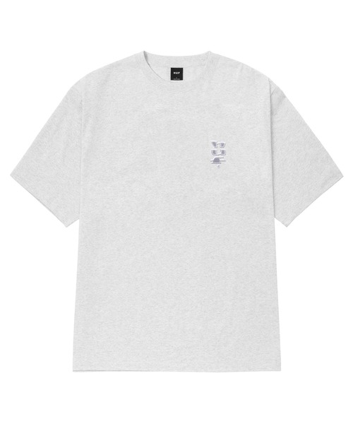 関税込み♪【HUF】Megachrome ロゴ ★ 半袖 Tシャツ OG LOGO TEE / HUF Tシャツ 半袖（Tシャツ/カットソー）｜HUF