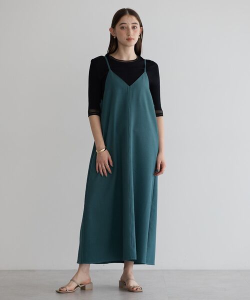 YECCA VECCA（イェッカヴェッカ） ワンピース 2wayレースアップキャミ