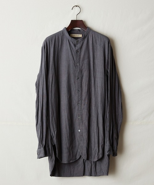suzuki takayuki（スズキタカユキ） シャツ peasant shirt メンズ