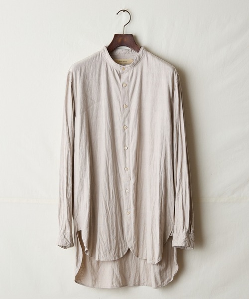 イクナ/スズキタカユキ peasant shirt シャツ 長袖 231009B イクナ/スズキタカユキ peasant shirt シャツ 長袖 231009B