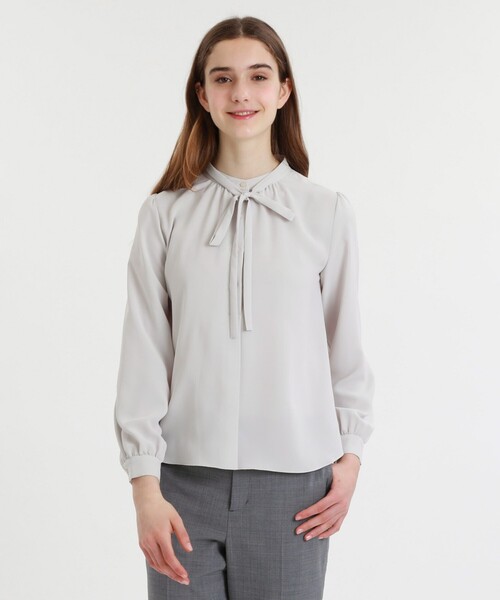 「MACKINTOSH PHILOSOPHY」 長袖ブラウス 38 グレー系その他 レディース