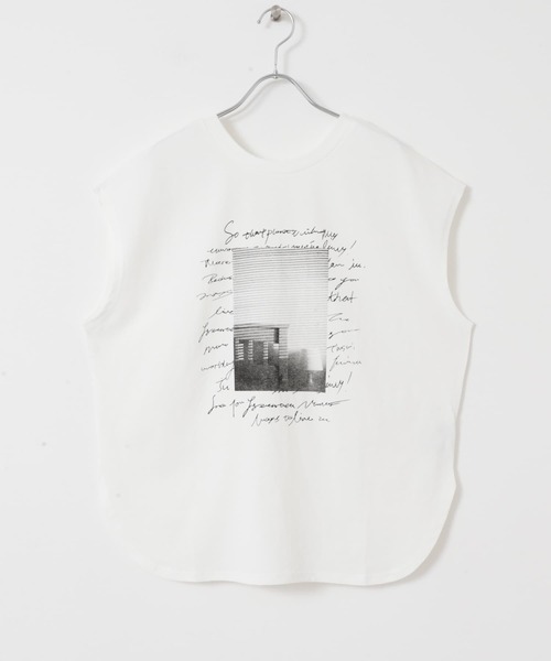 tシャツ CHIGNON　Photoフレンチ レディース