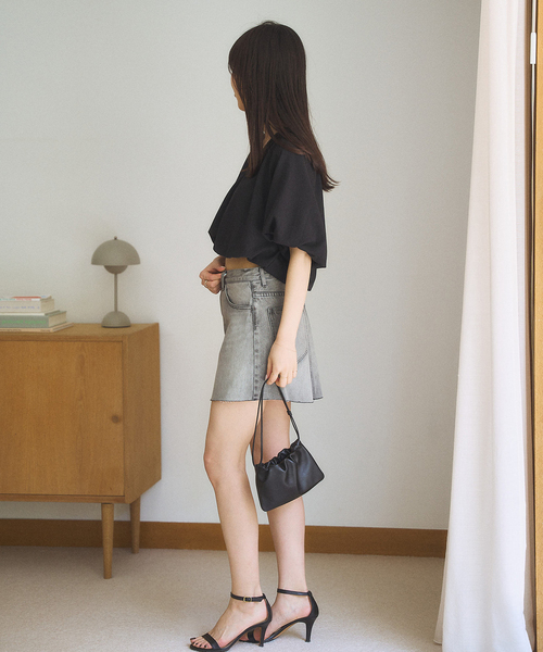 【Plage】gather mini ブラウス plage｜R'IAM gather ブラウス | Rakuten Fashion(楽天