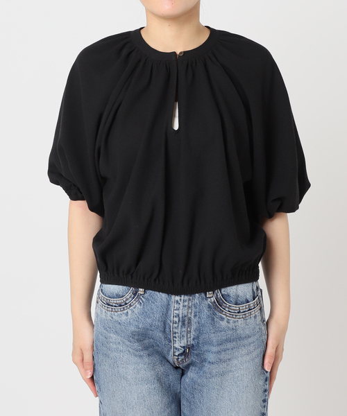 プラージュ cotton gather ブラウス plage ブラウス シャツ gather mini レディース : ZOZOTOWN
