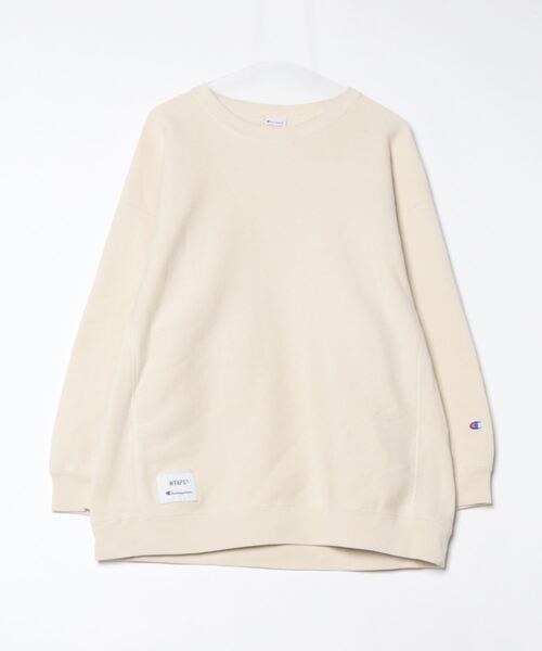 WTAPS ベージュ スウェット トレーナー WTAPS トレーナー ベージュ