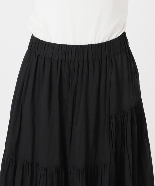 Every day I like ブラックロングスカート サイズ38 EVERYDAY I LIKE. スカート *Dramatic Wrap Skirt : ZOZOTOWN