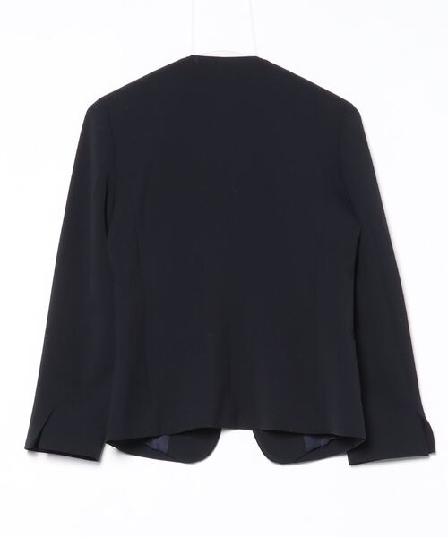 【美品】TOMORROWLAND Ballsey ノーカラージャケット 36 TOMORROWLAND 「TOMORROWLAND」 「BALLSEY」ノーカラー