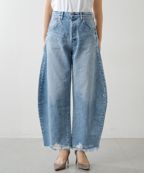 [Whim Gazette] Denim брюки 36 индиго голубой женский 