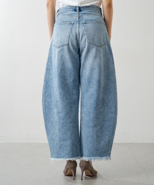 [Whim Gazette] Denim брюки 36 индиго голубой женский 