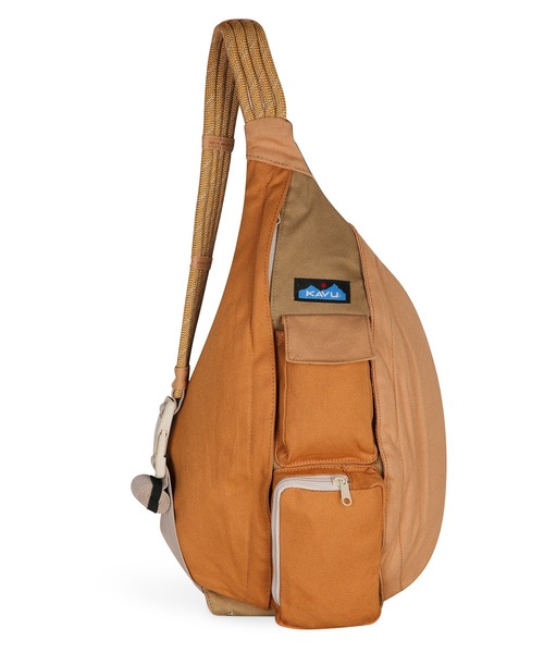 カブー KAVU スリングバッグ ショルダーバッグ ミニロープバッグ　ベージュ カブー ミニスリングバッグ – aandfonlinestore