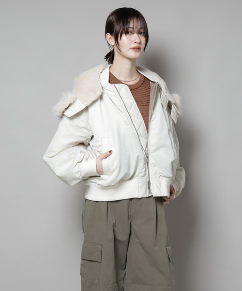 upper  hights THE U-2 MA-1 ジャケット ◇【upper hights】THE U－2 MA－1ジャケット（中綿コート