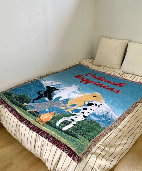 ブランケット Dog Paradise Tapestry Blanket : ZOZOTOWN Yahoo!店